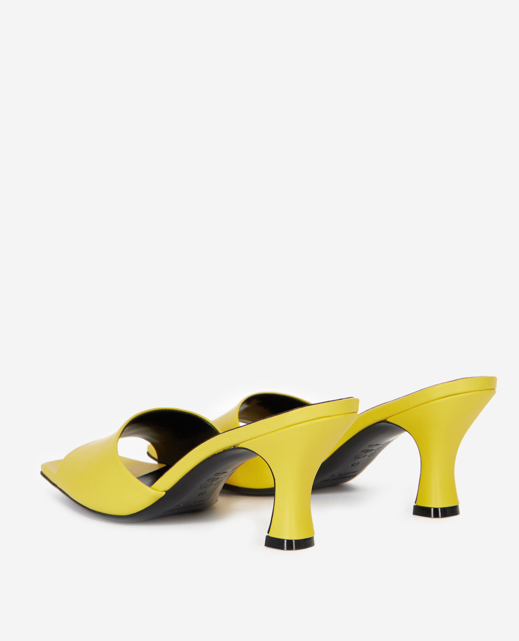 Pastel shop yellow sandals