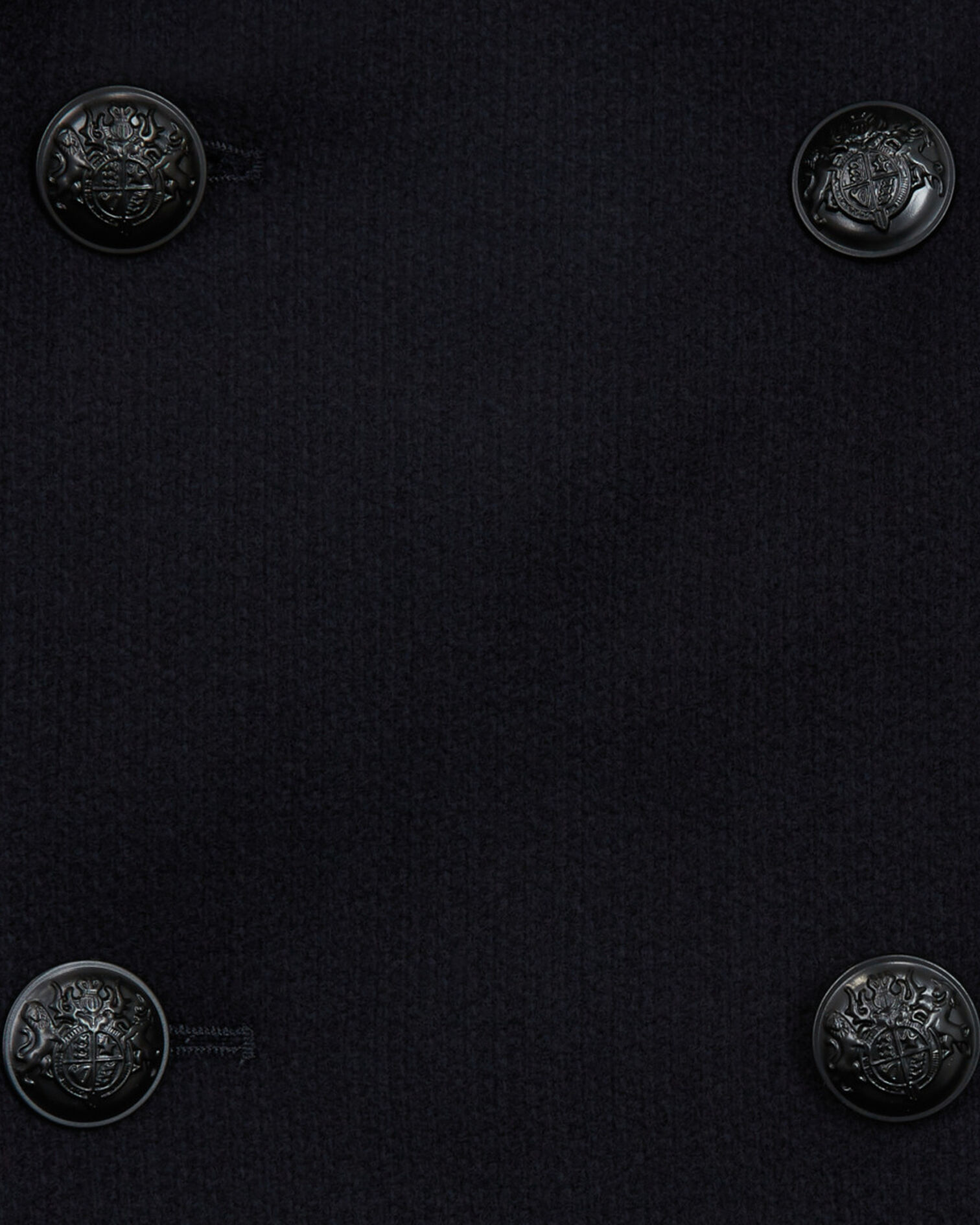 Manteau en laine bleu marine, DARK NAVY, hi-res image number null