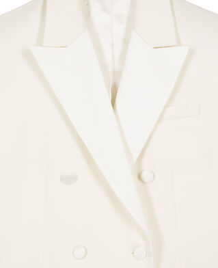 The Kooples FEMME ECRU veste de smoking écrue