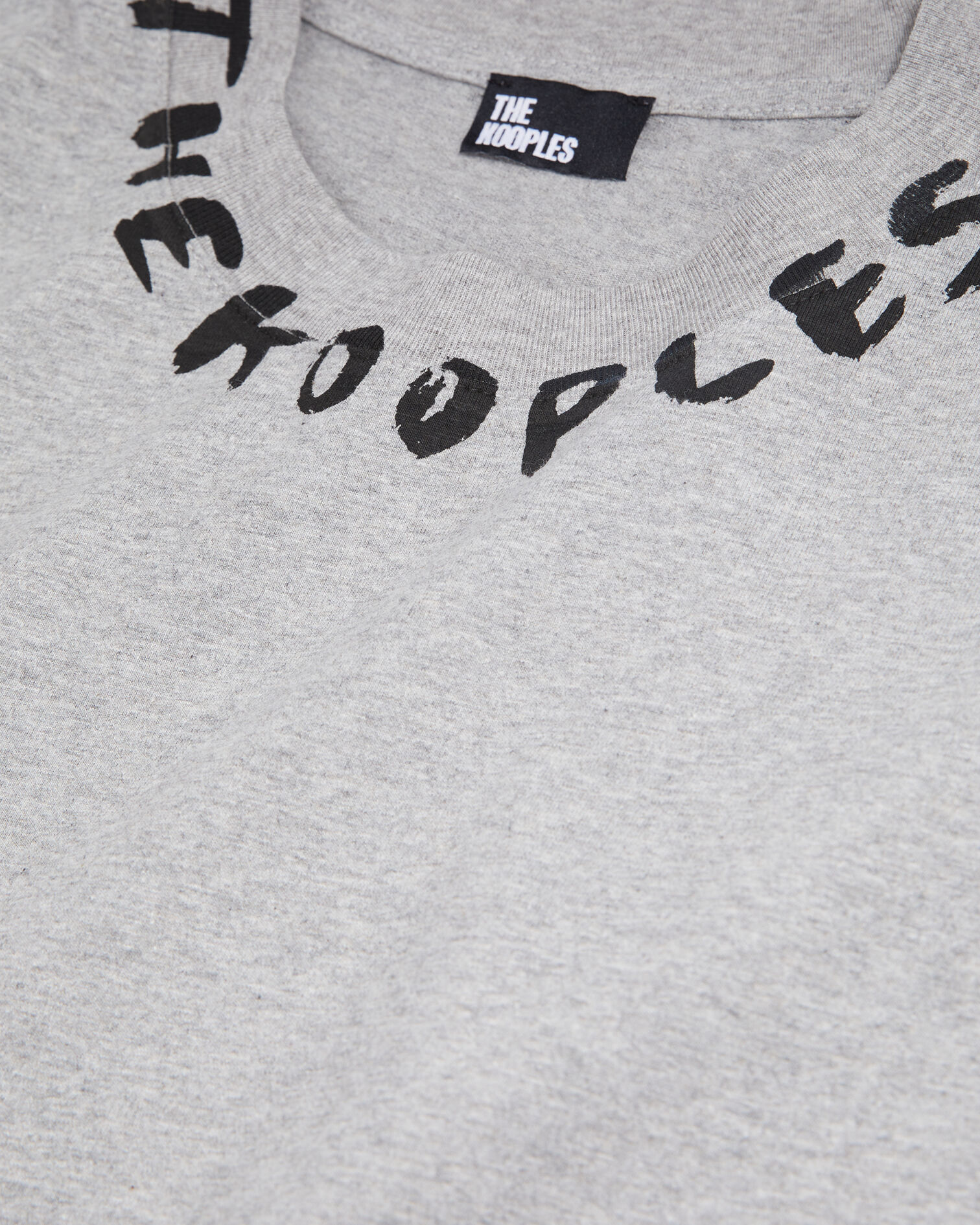 Men's grey t-shirt with logo, GREY MELANGE, hi-res image number null