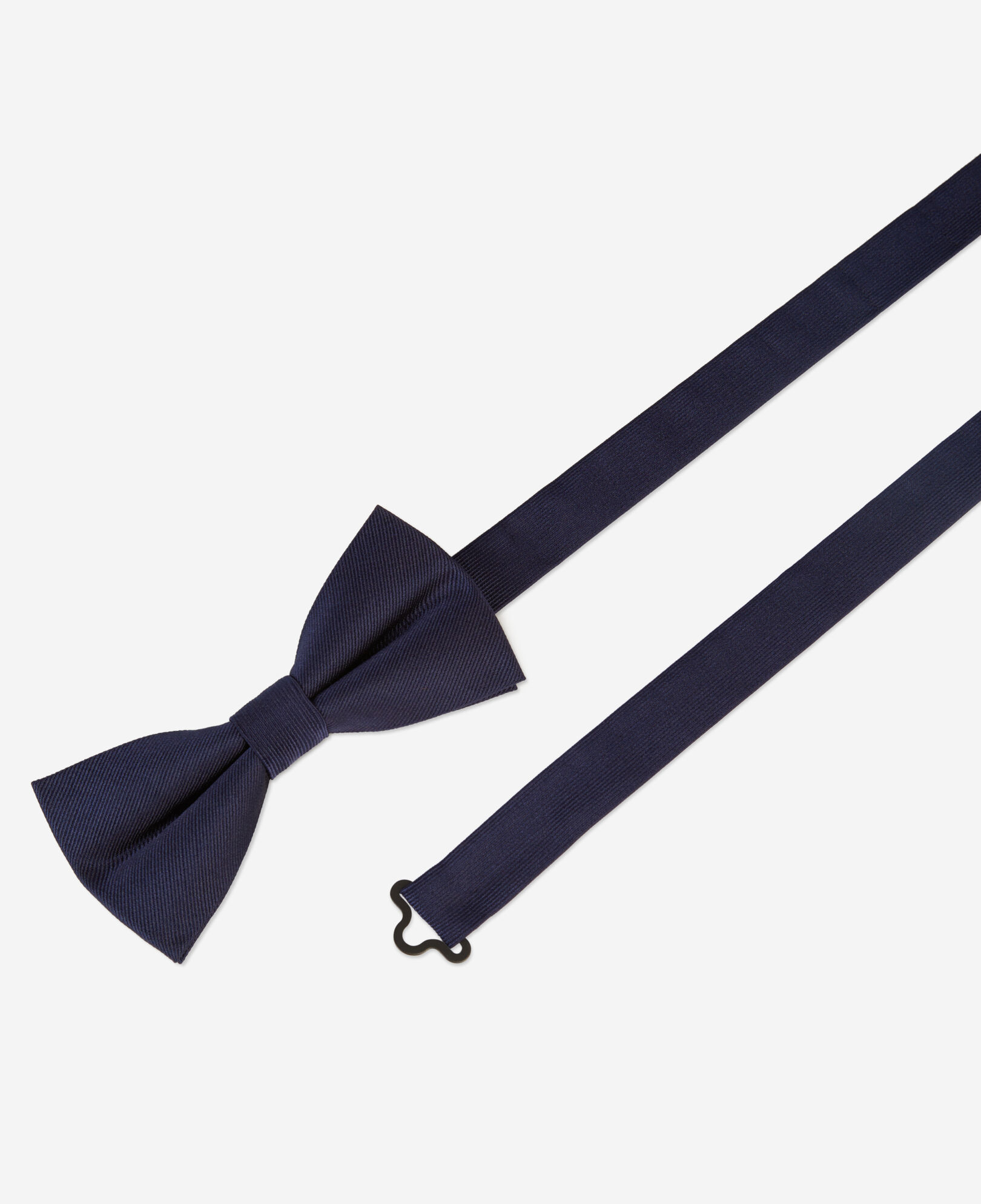 The Kooples MEN NAVY navy blue silk bow tie