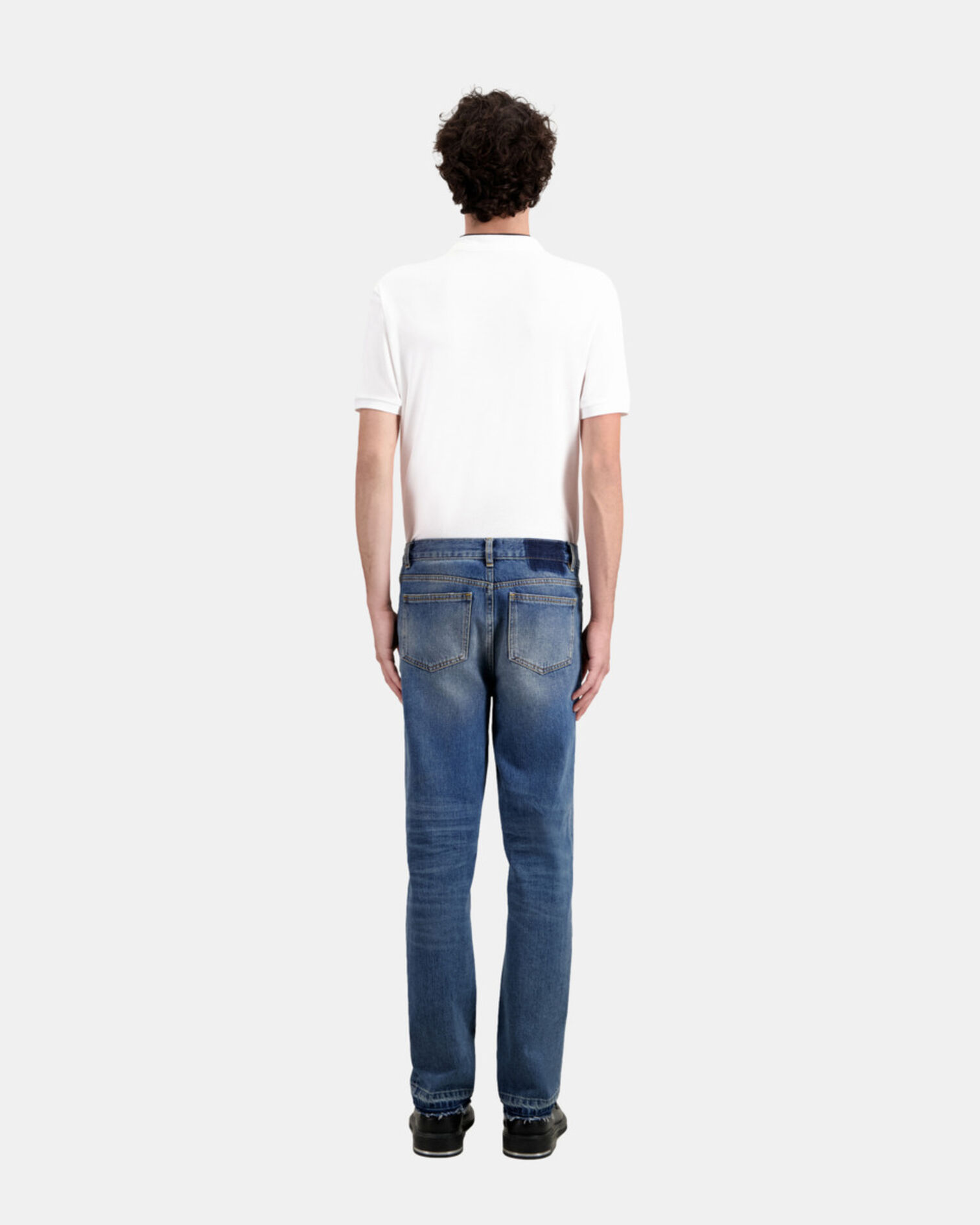 Jean bleu droit, BLUE, hi-res image number null