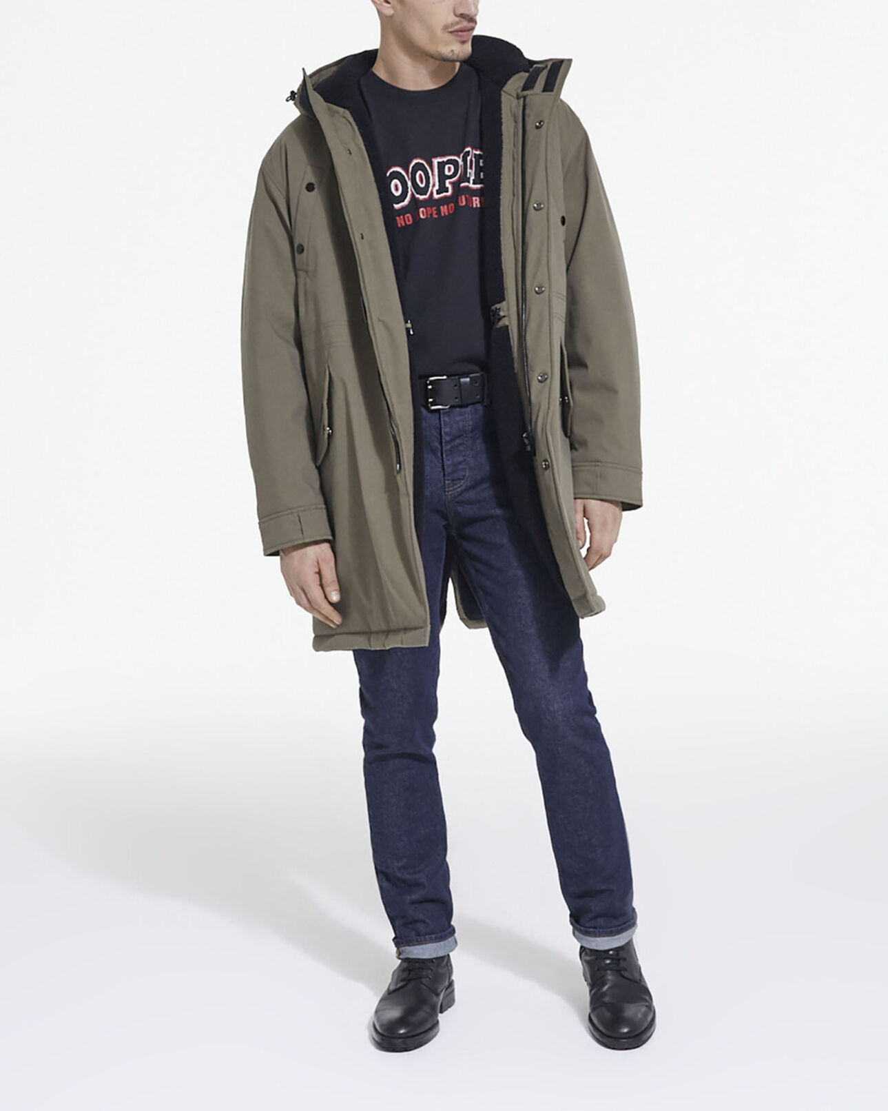 The Kooples MEN ALGUE green parka