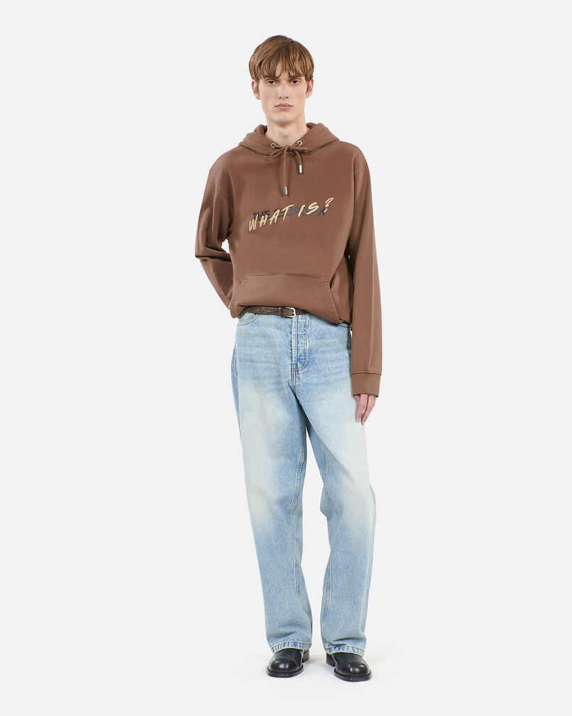 The Kooples MEN BROWN brown what is hoodie