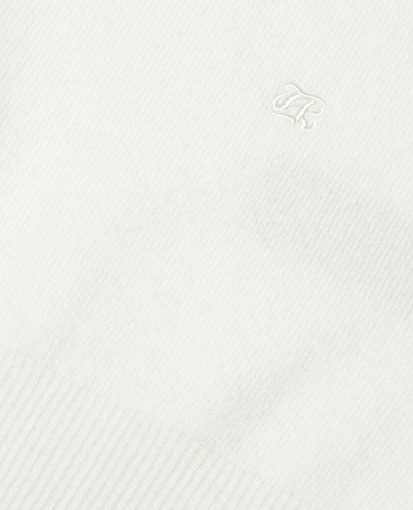 The Kooples HOMME ECRU pull col roul&eacute; en cachemire &eacute;cru