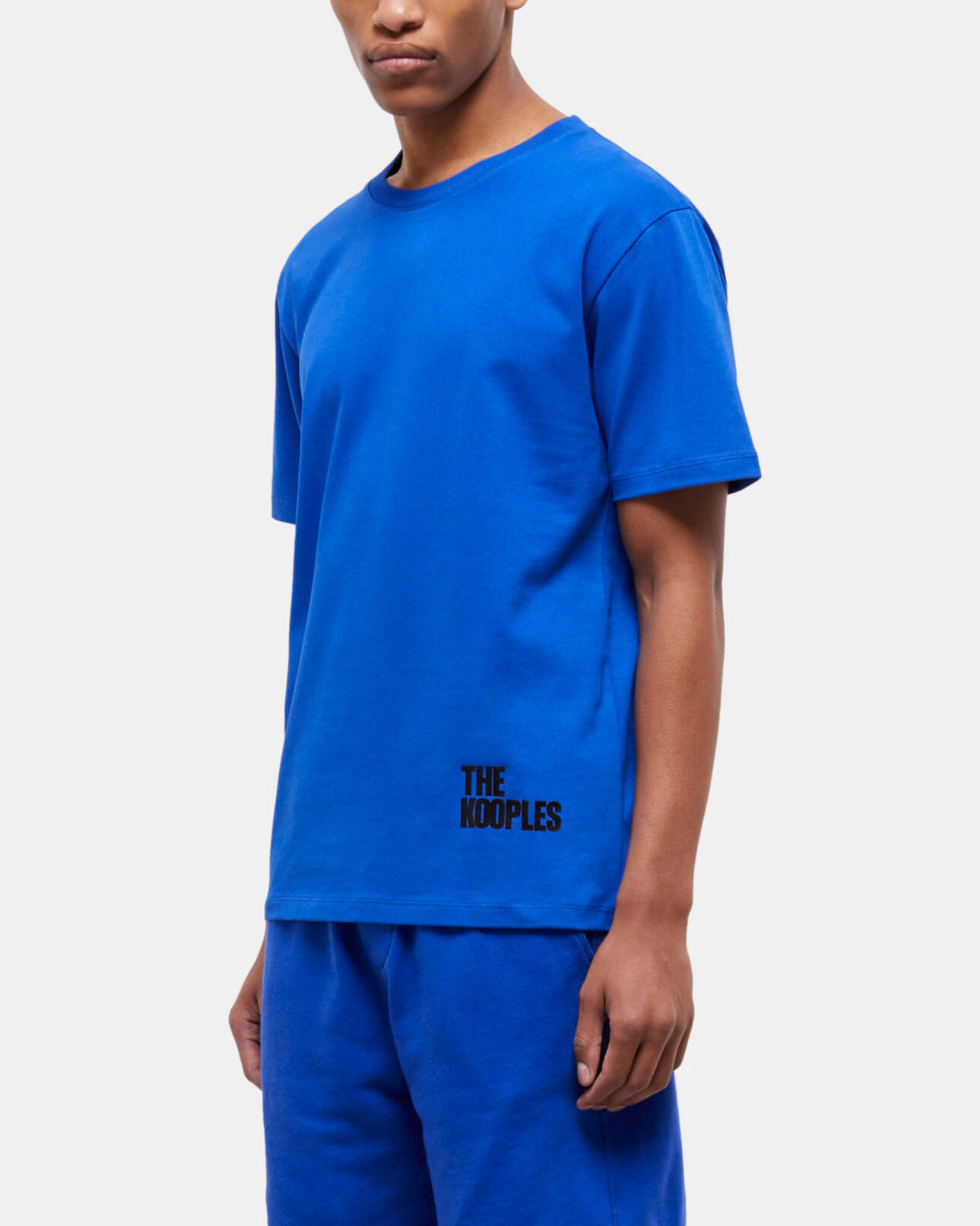 The Kooples HOMME BLUE ELECTRIC t-shirt homme logo the kooples bleu