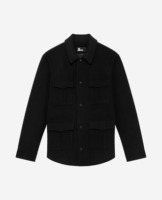 The Kooples MEN BLACK black overshirt