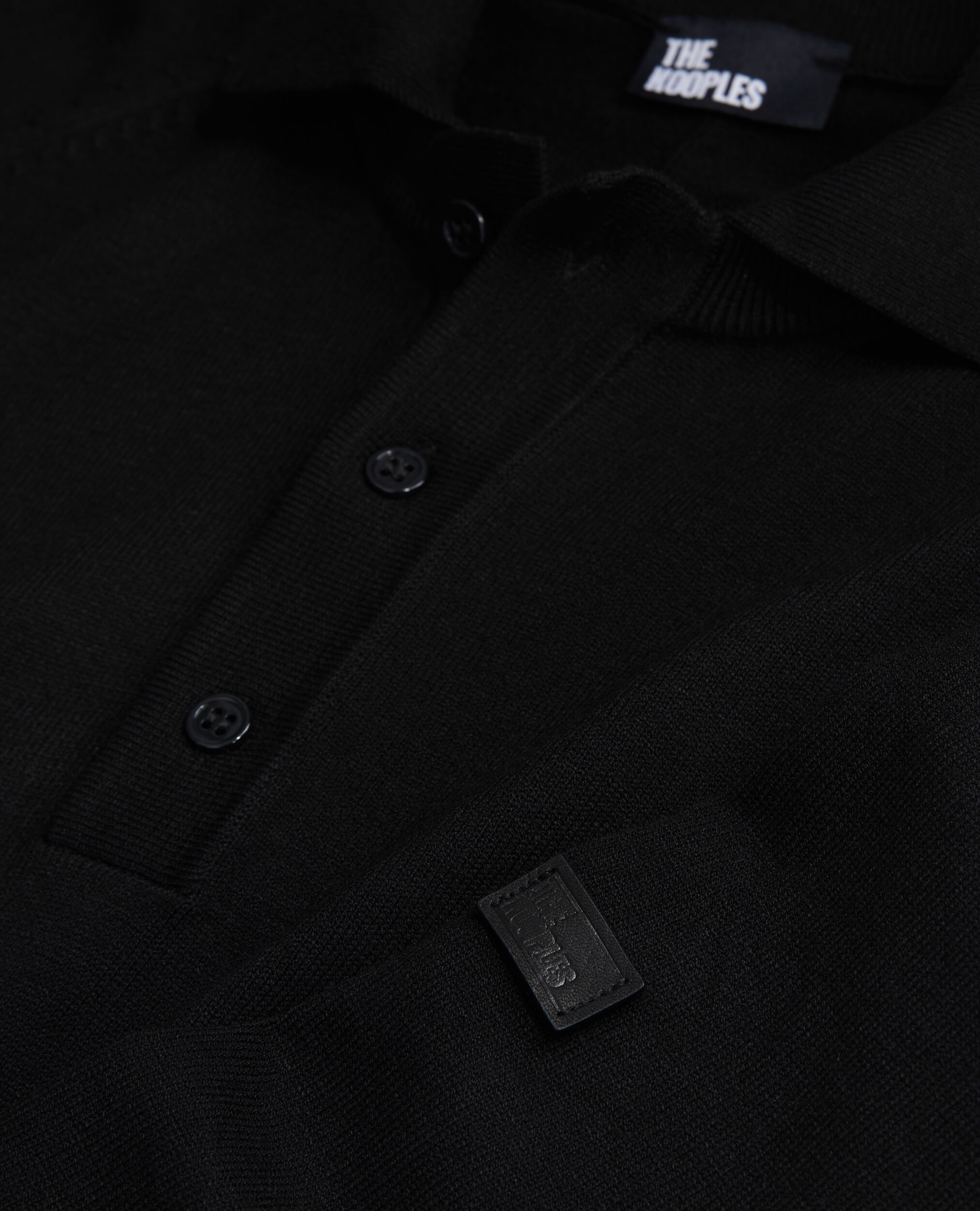 Hugo boss long top sleeve knitted polo