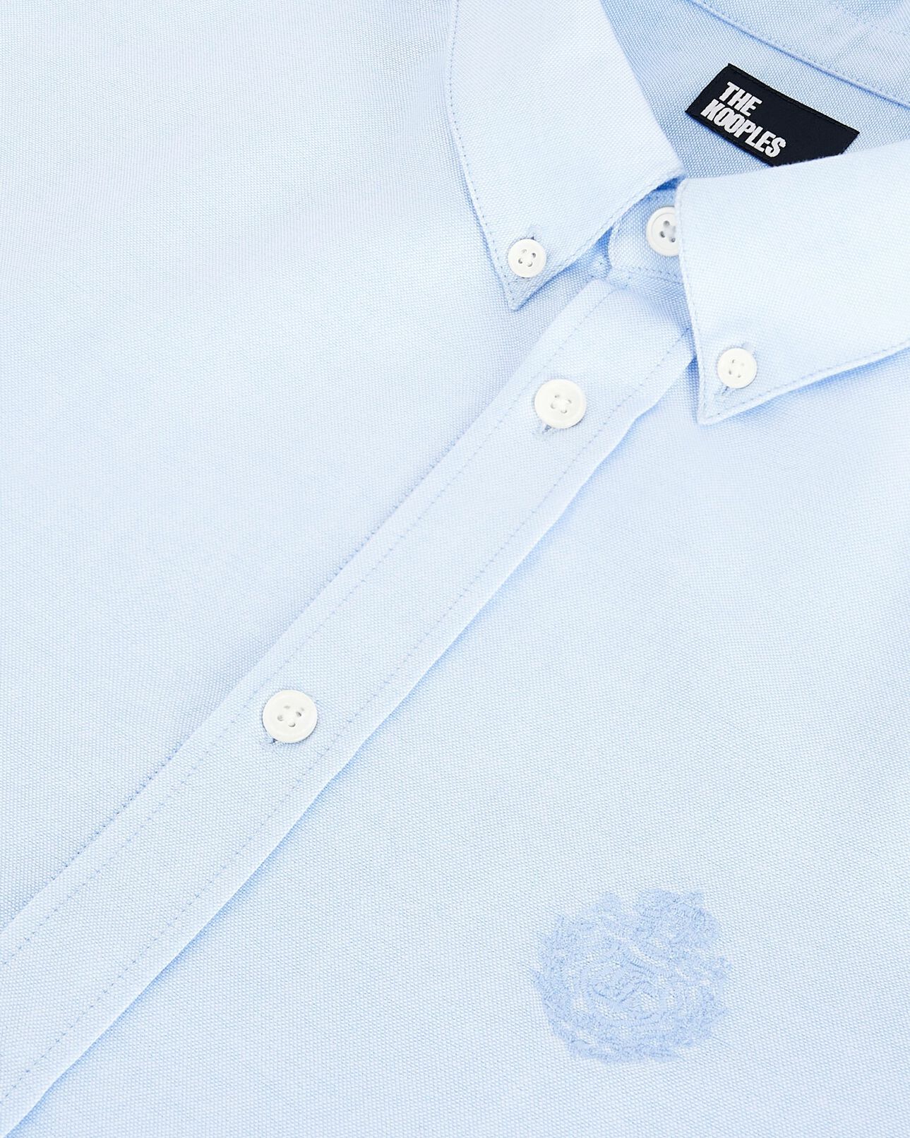 The Kooples HOMME BLUE chemise formelle col classique bleu ciel