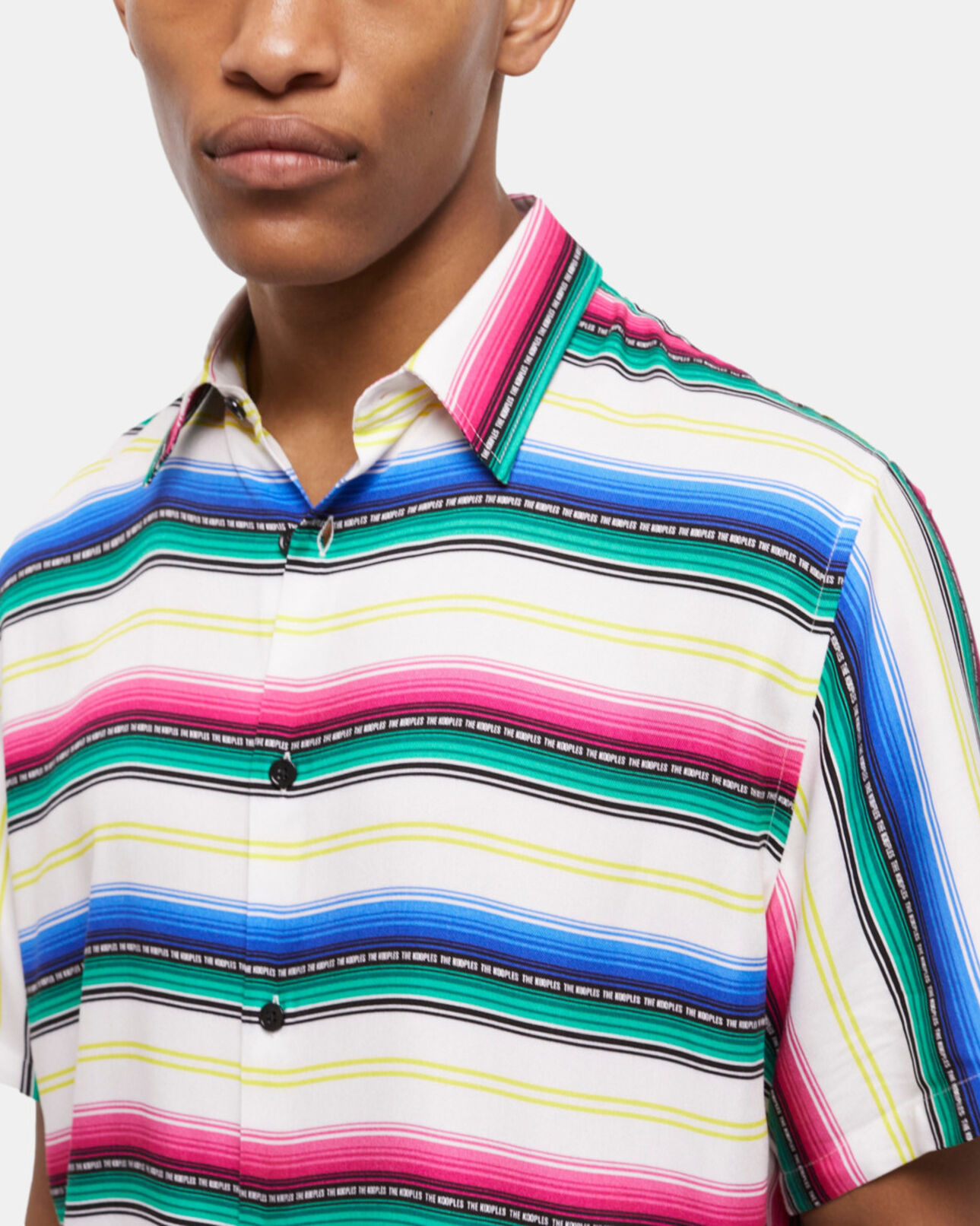 The Kooples HOMBRE MULTICOLOR camisa informal estampada
