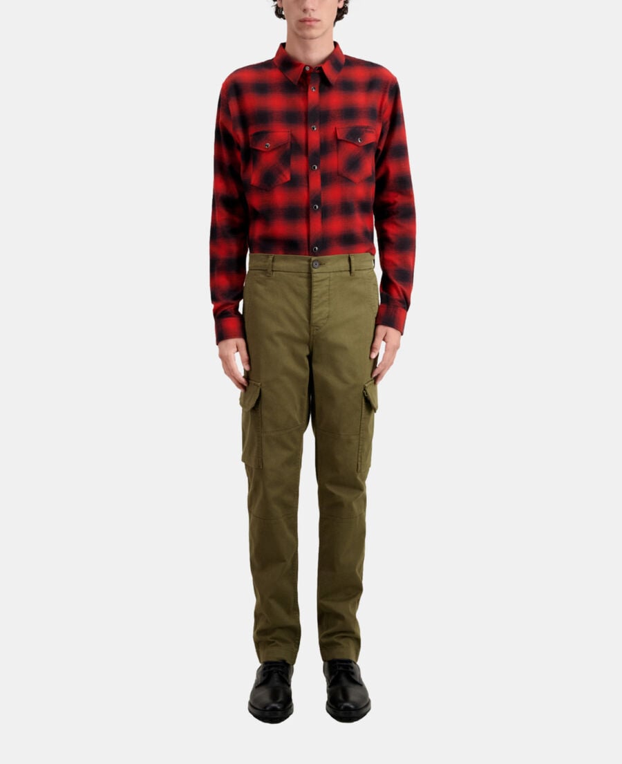 The Kooples MEN KAKI khaki cargo pants