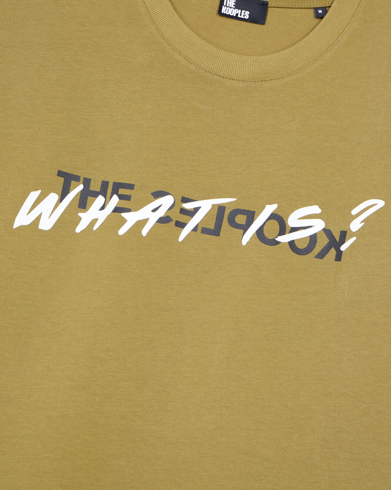 The Kooples HOMME OLIVE t-shirt what is kaki