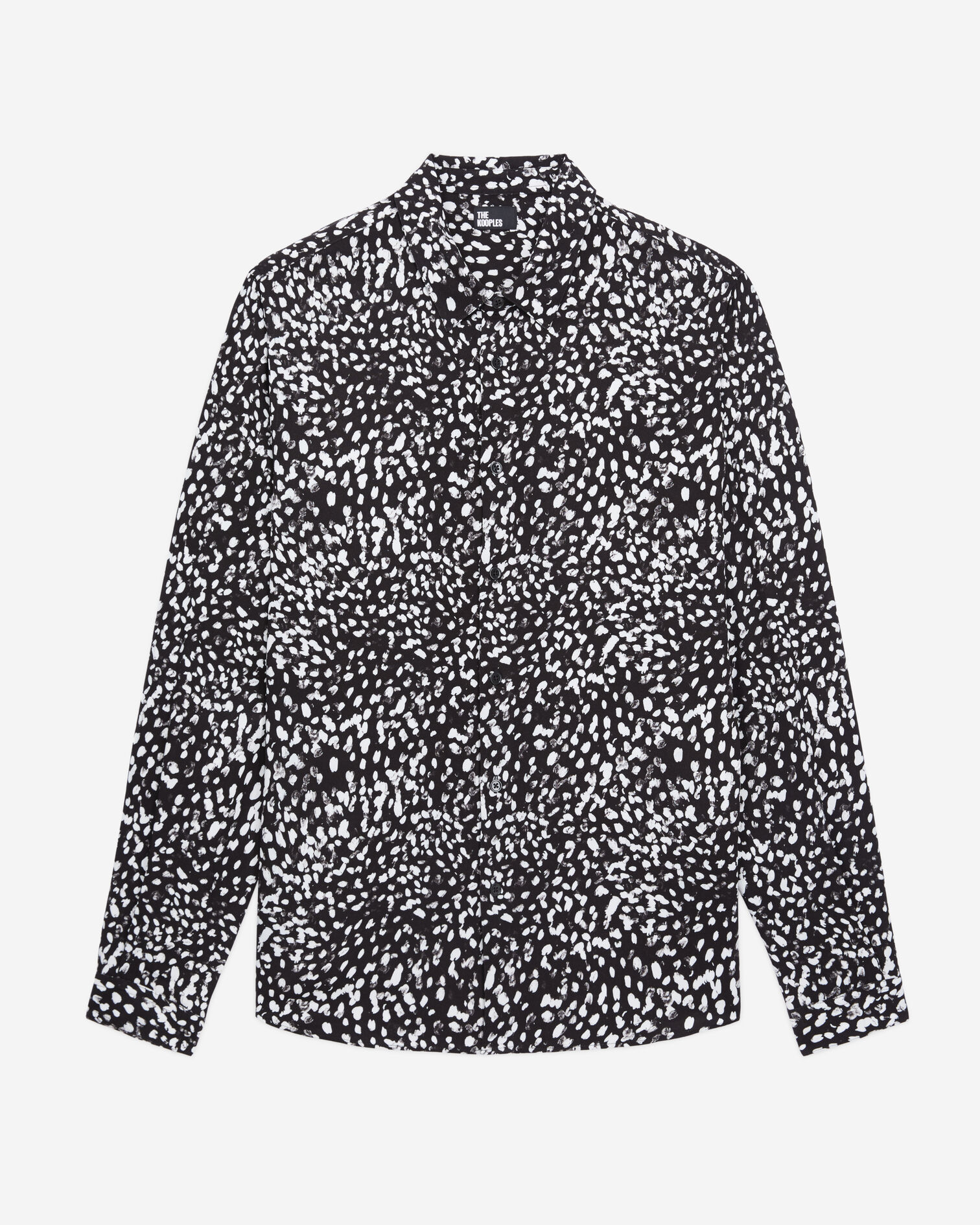 Chemise imprimée, BLACK WHITE, hi-res image number null