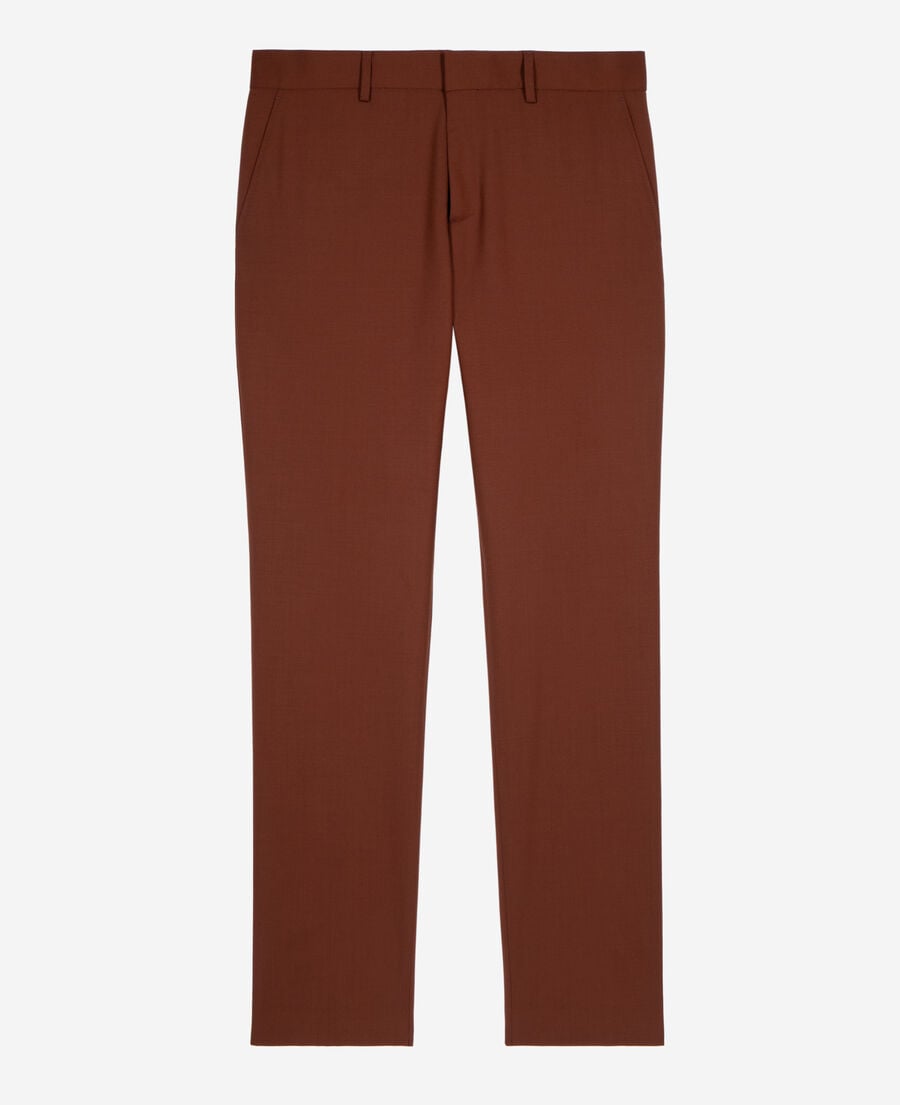The Kooples HERREN ROUILLE braune anzughose