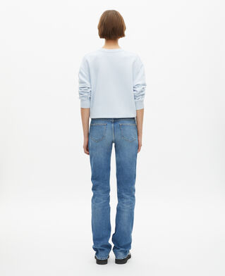 The Kooples F BABY BLUE light blue long slim jeans