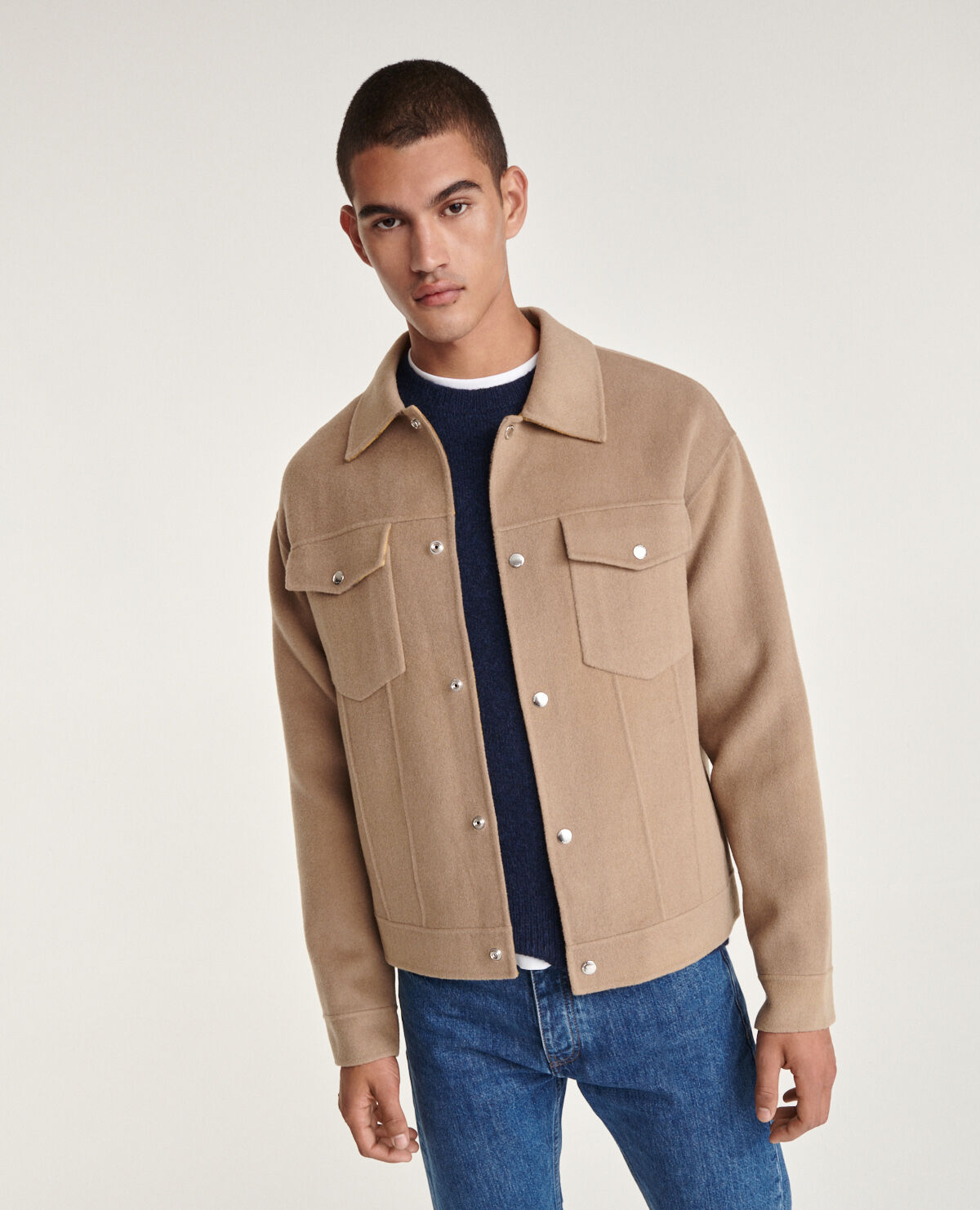 Mens store wool jacket