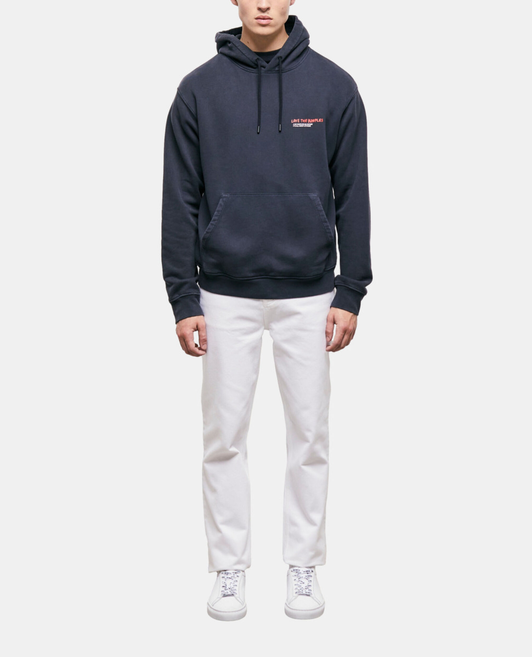 Sudadera Love Kooples negra, BLACK WASHED, hi-res image number null