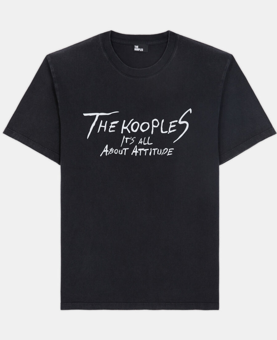 the kooples black logo t-shirt