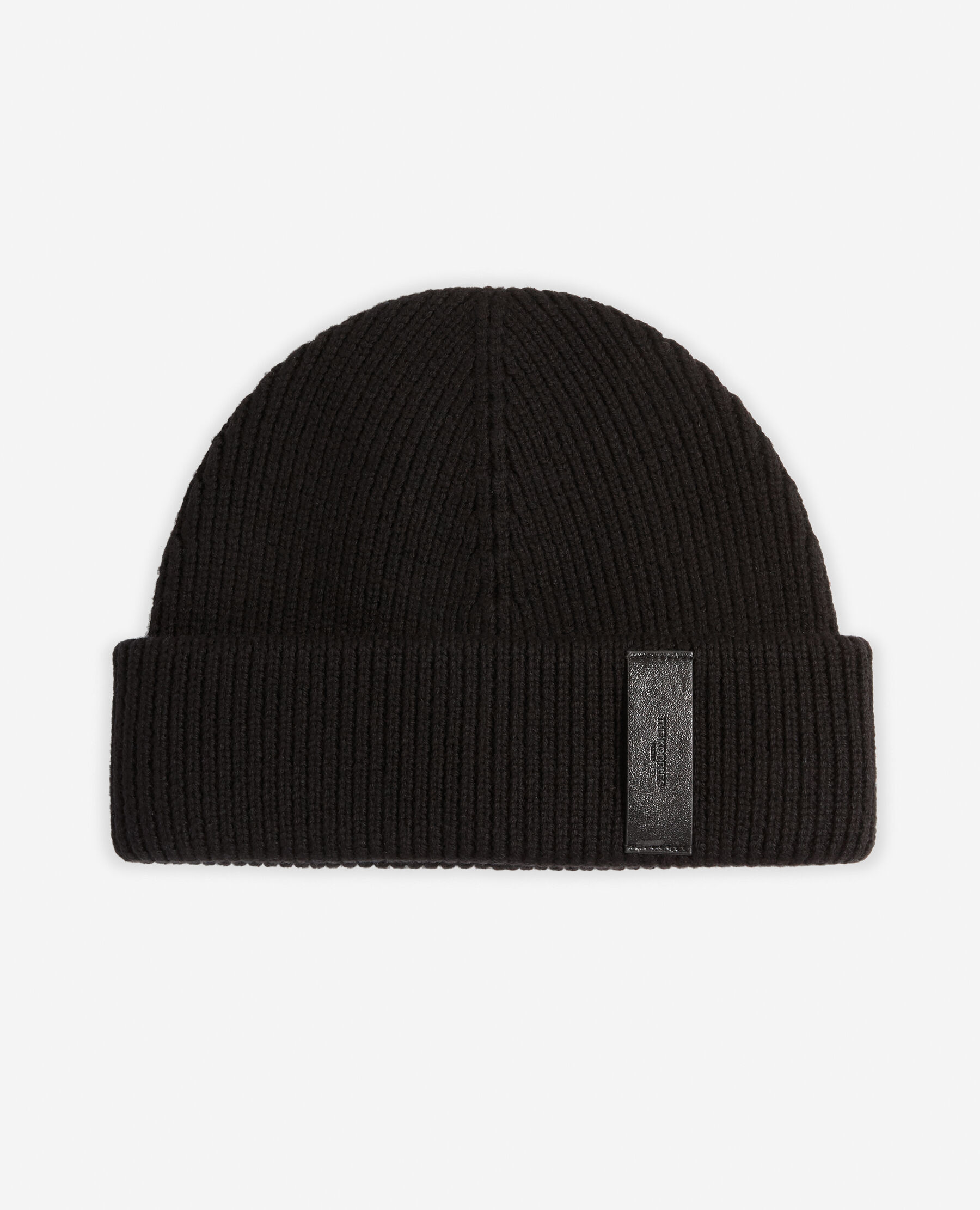 Wool shop hat black