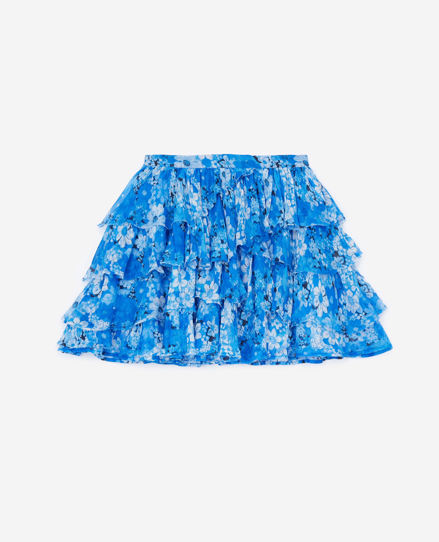 Jupe courte bleu discount