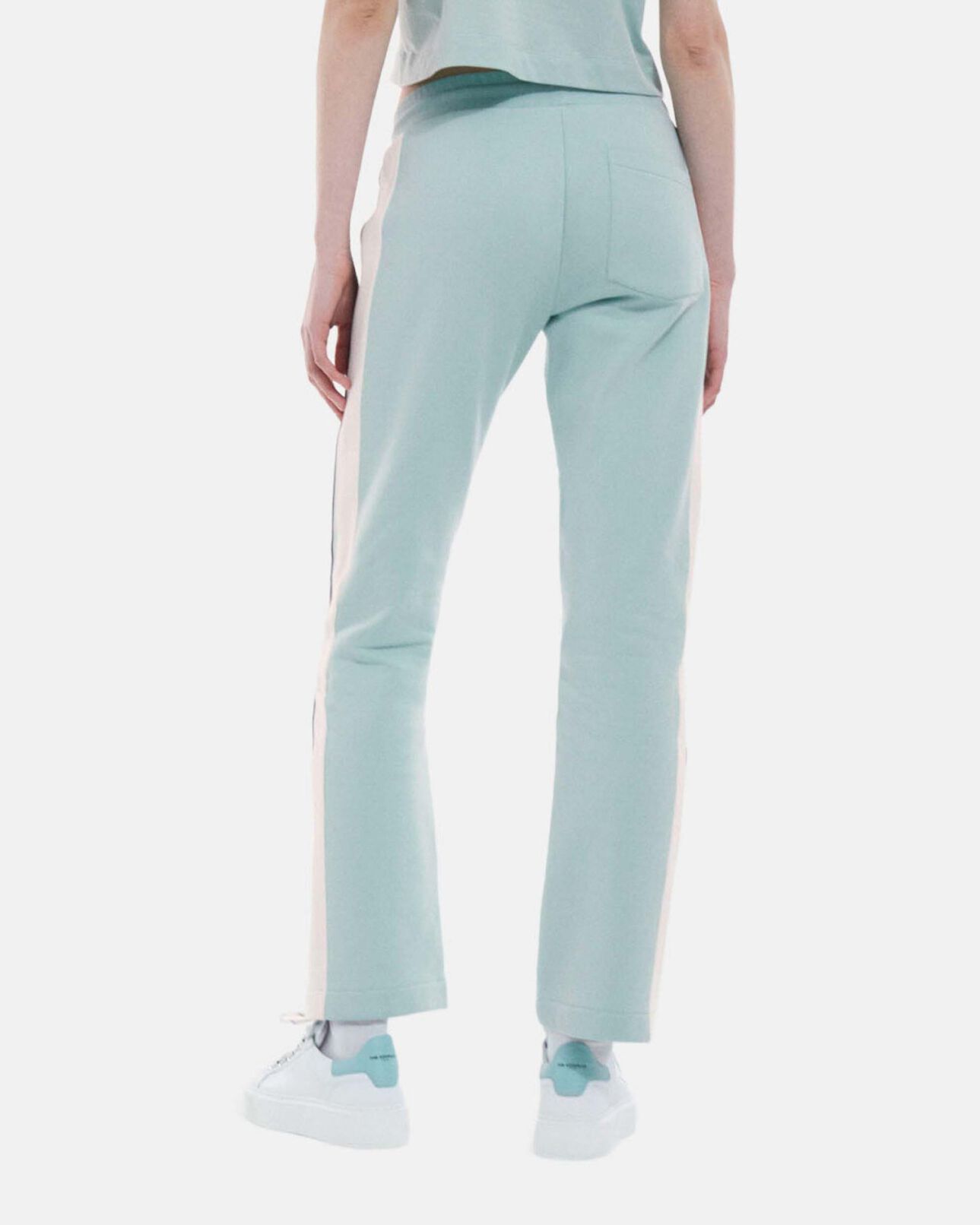 The Kooples FEMME BLUE / GREY jogging logo the kooples bleu
