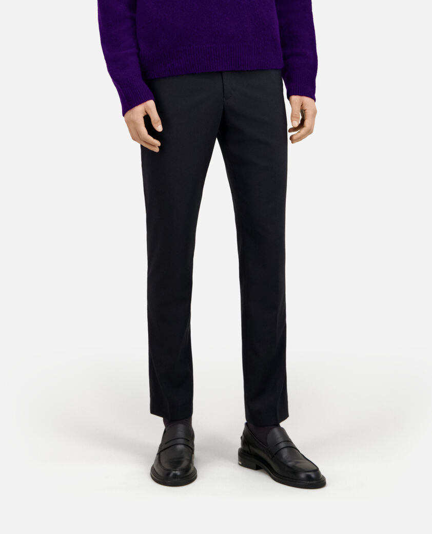 The Kooples HOMME BLACK mocassins penny en cuir noirs