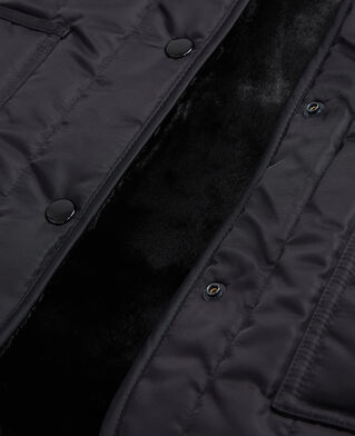 The Kooples F BLACK black reversible faux fur jacket