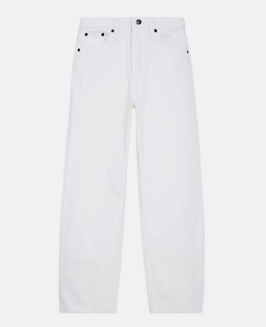 The Kooples DAMEN WHITE weiße jeans mit geradem bein