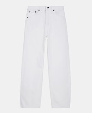 The Kooples DAMEN WHITE weiße jeans mit geradem bein