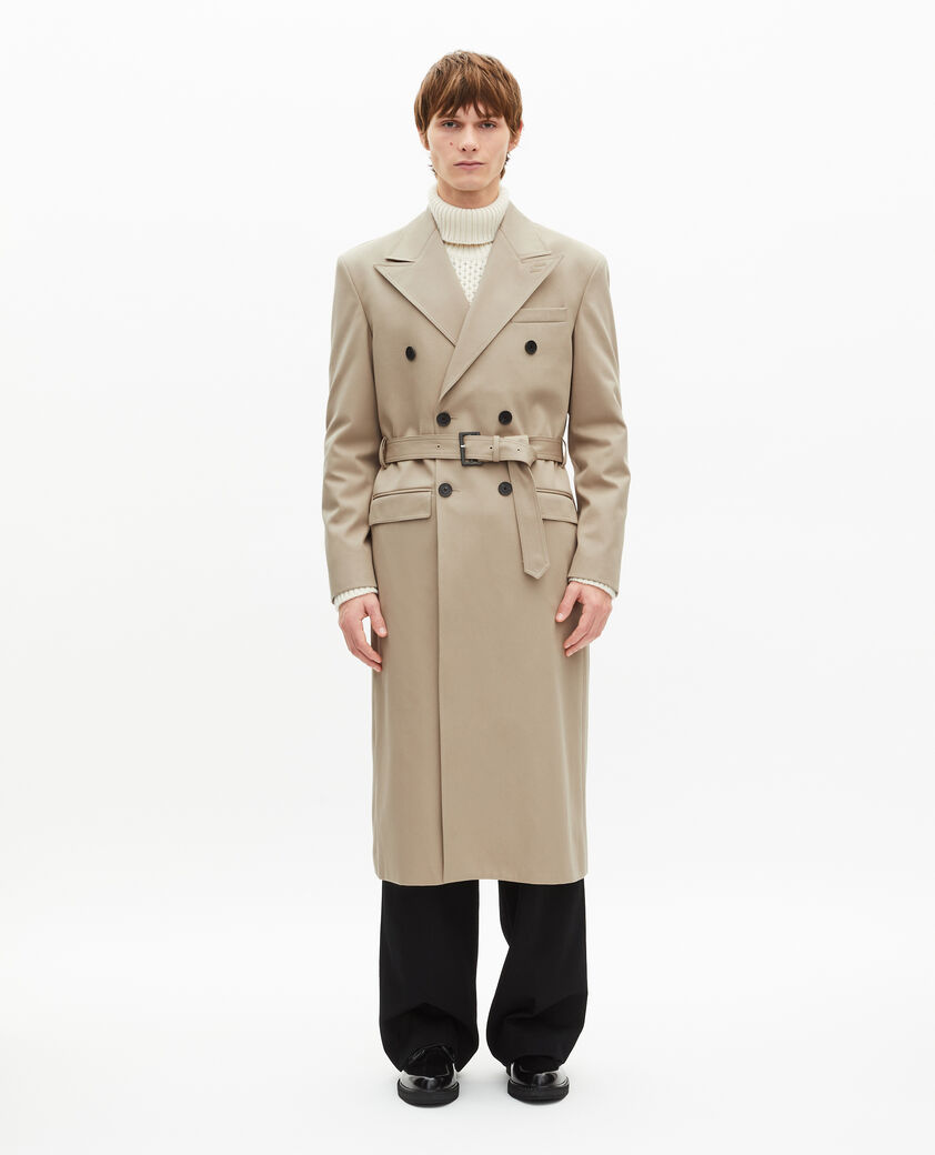 The Kooples HOMME null trench long beige