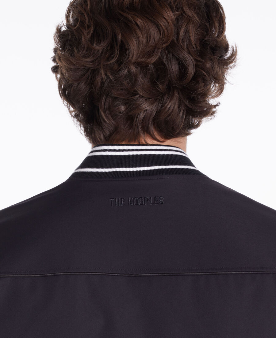 The Kooples Collared Zip-up Jacket in Black for Men