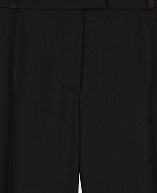 The Kooples FEMME BLACK pantalon tailleur large noir