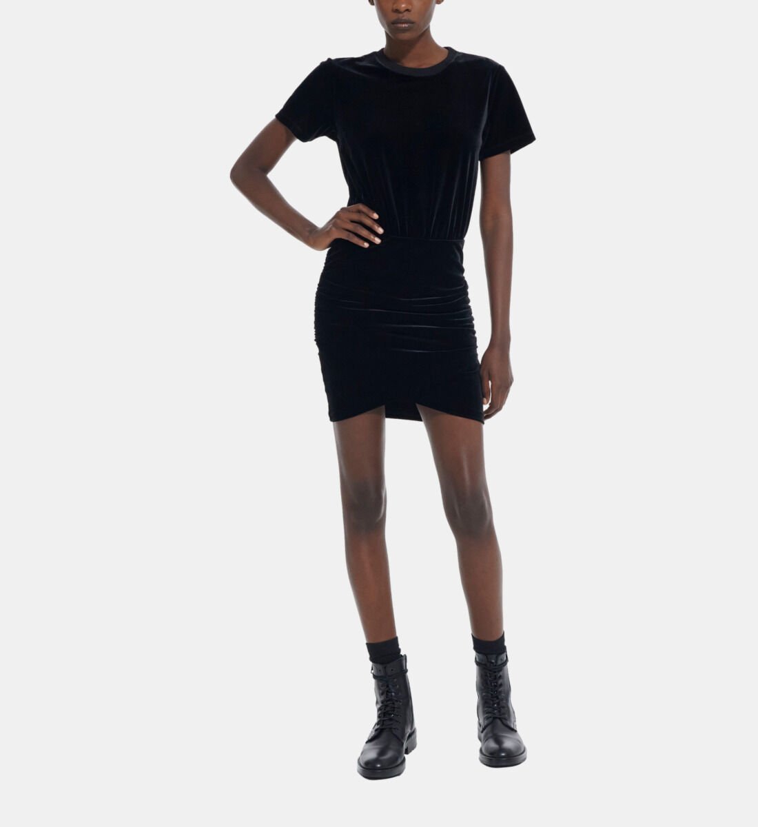Velvet tee deals shirt dress