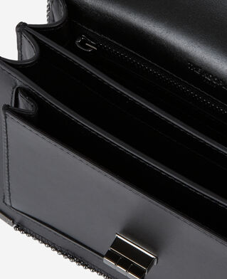 The Kooples FEMME BLACK sac emily small en cuir noir