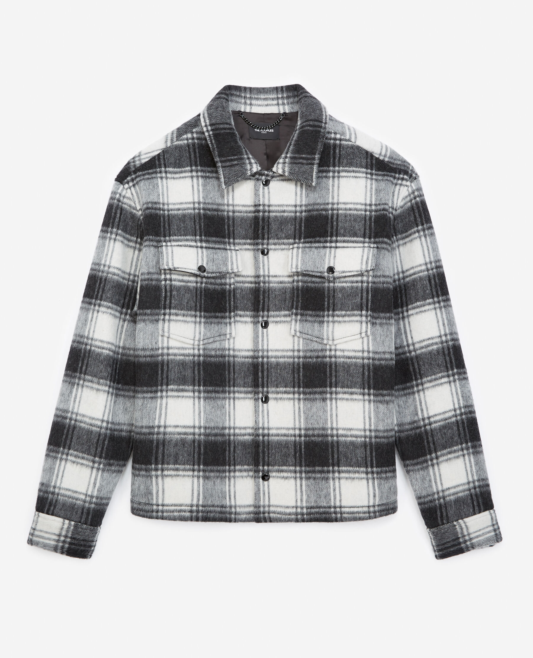 Blouson à store carreaux
