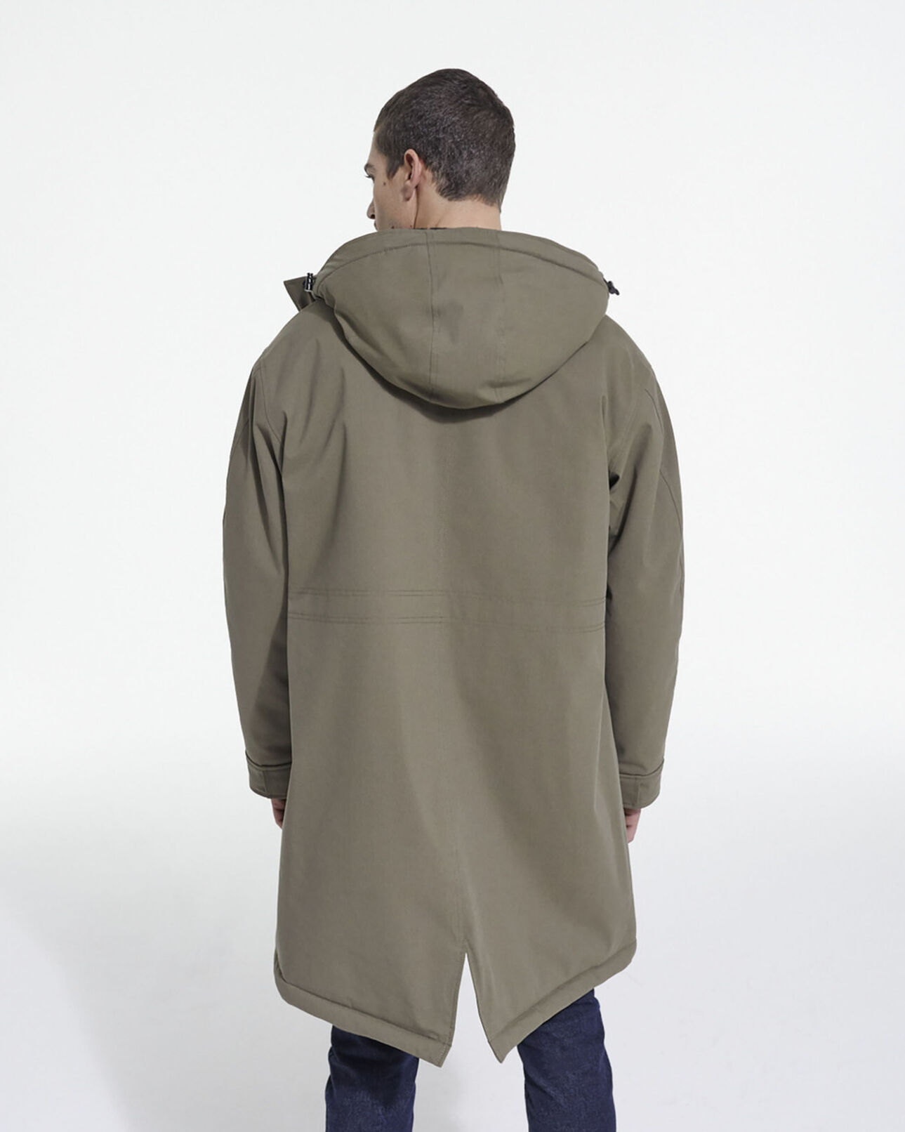 The Kooples MEN ALGUE green parka