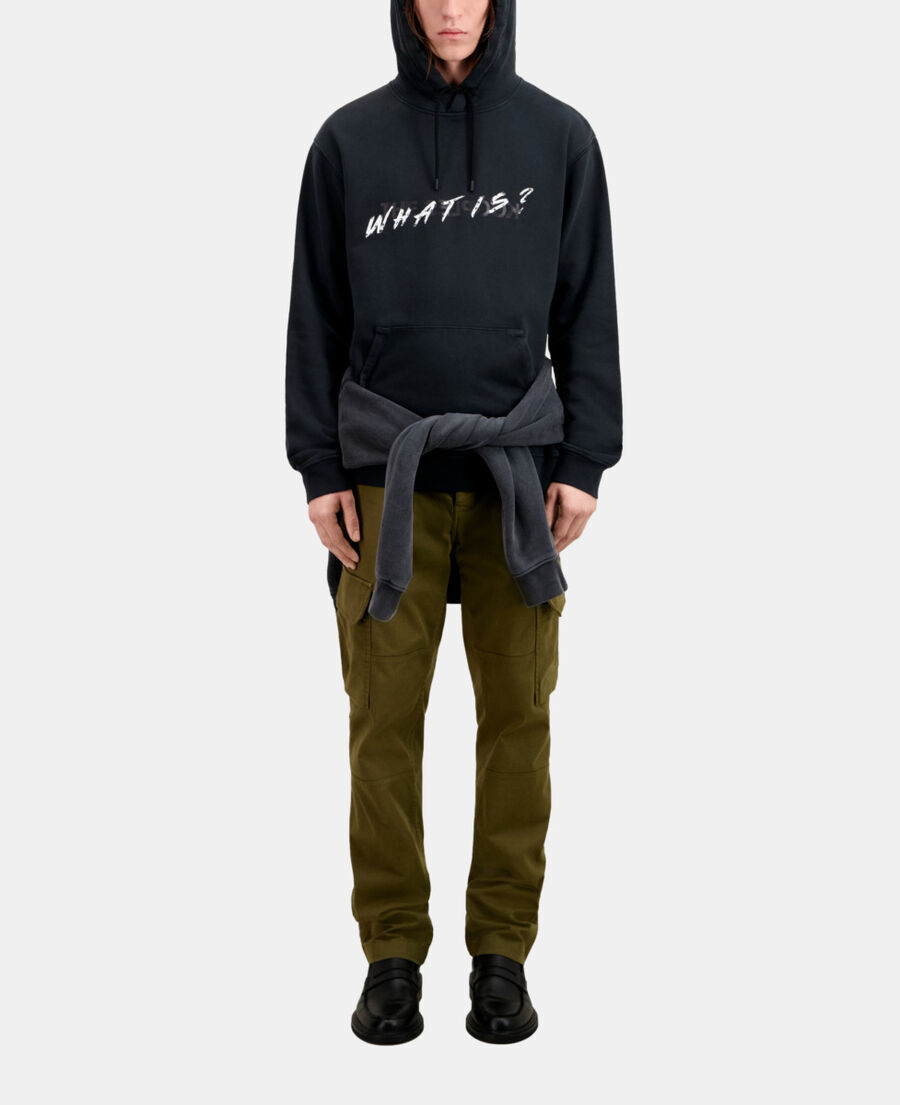 men's black what is hoodie