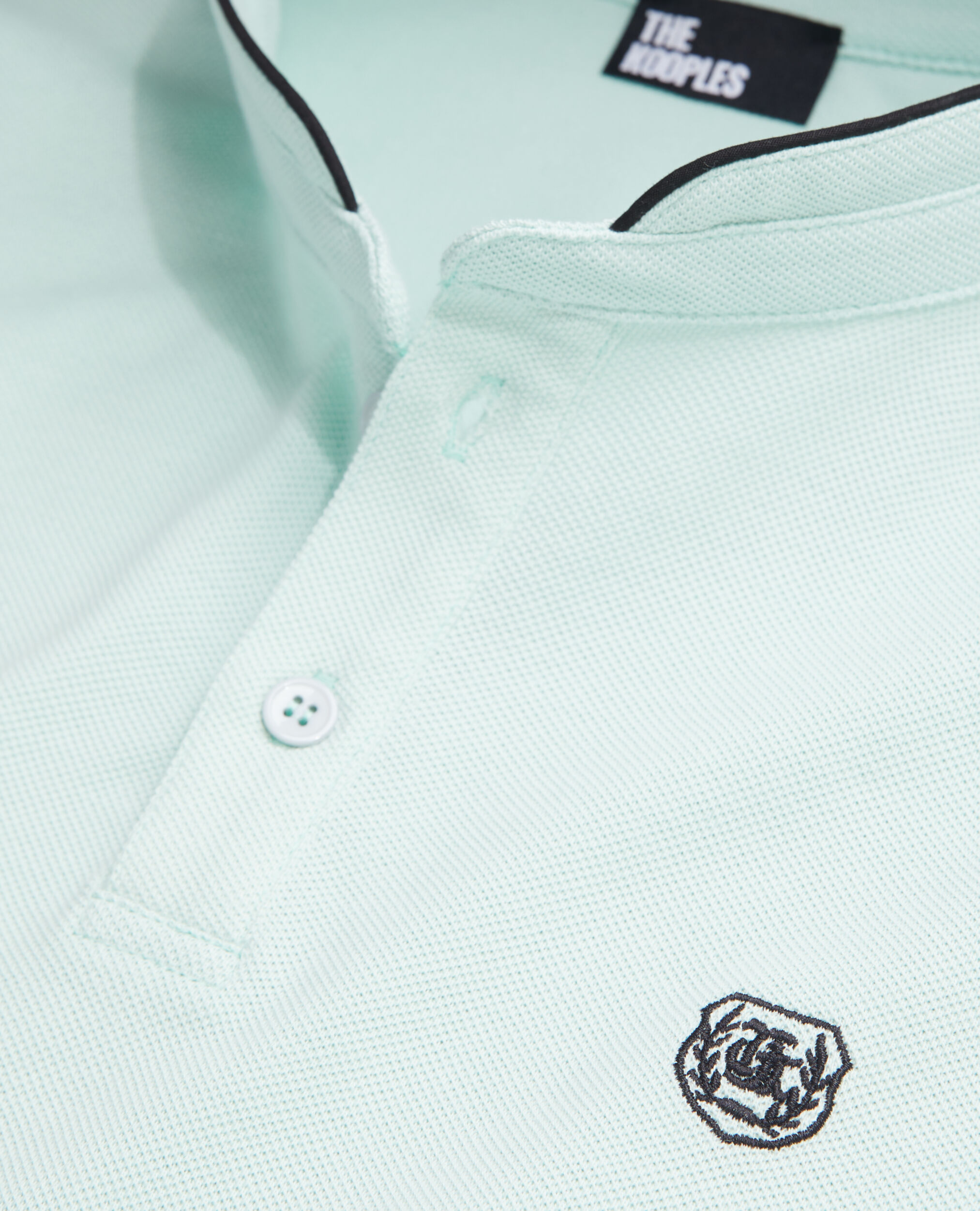 Polo vert en coton, OCEAN, hi-res image number null