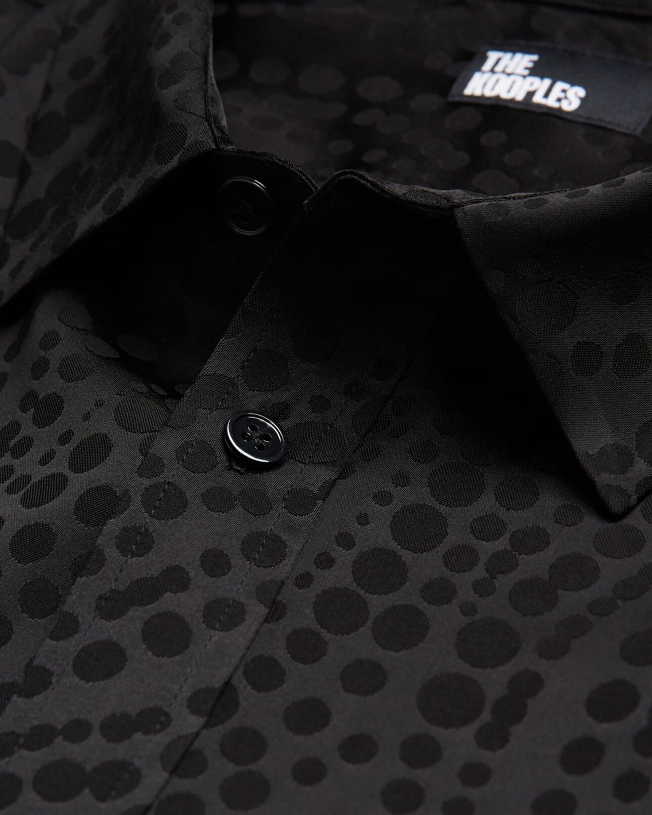 The Kooples MEN BLACK black shirt