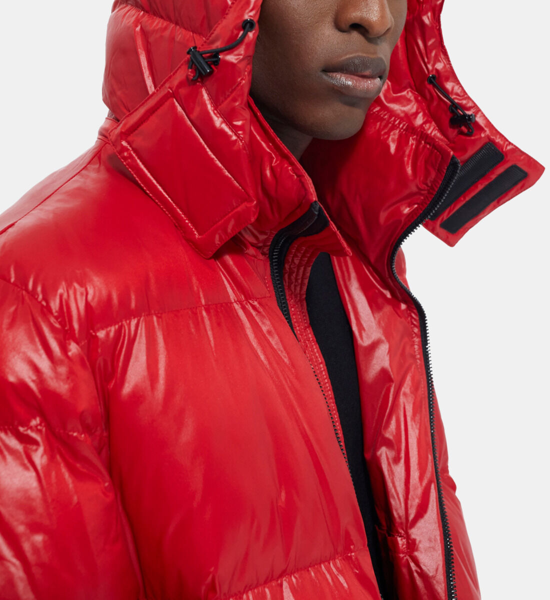 Red down jackets deals
