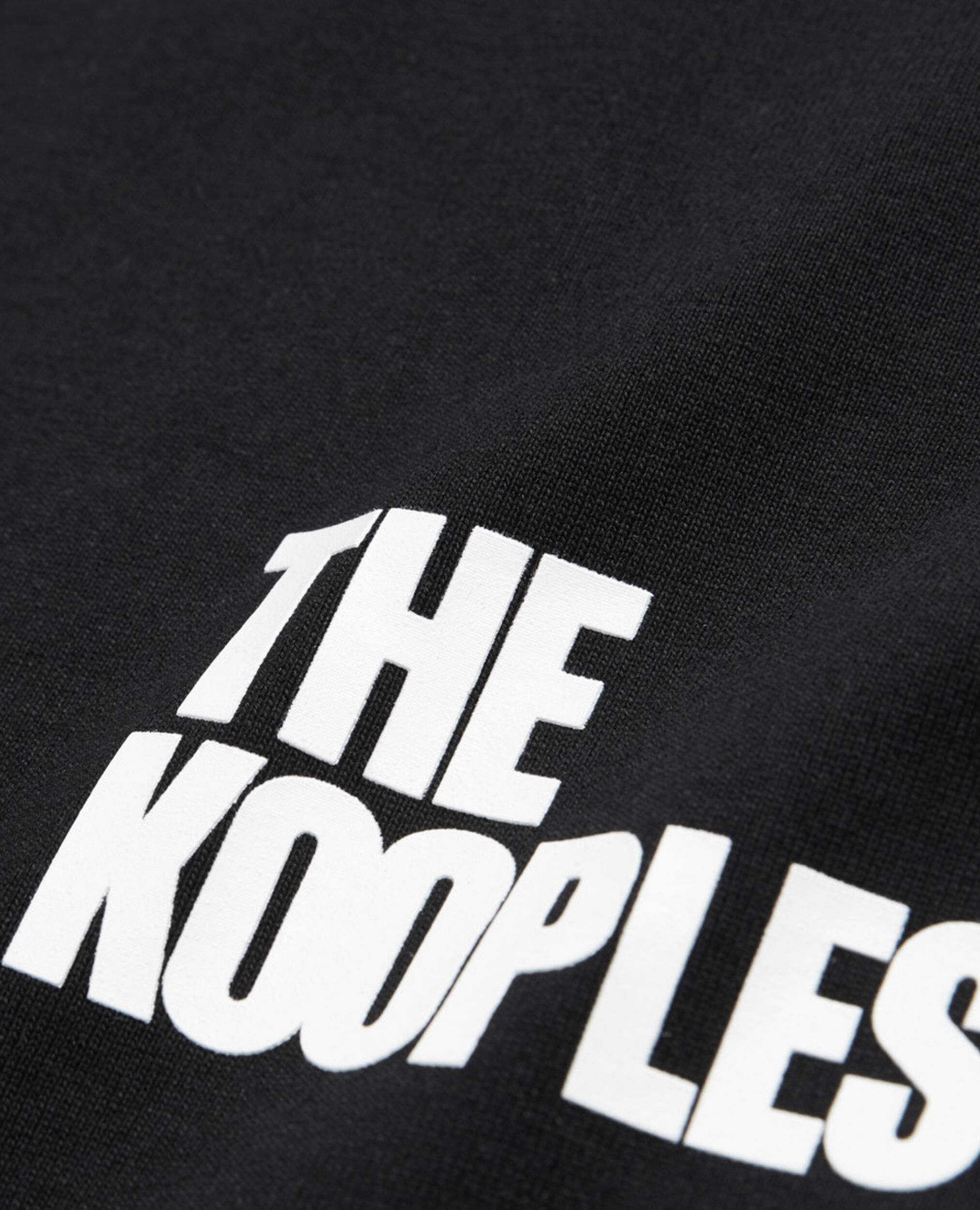 The Kooples black logo T-shirt, BLACK, hi-res image number null