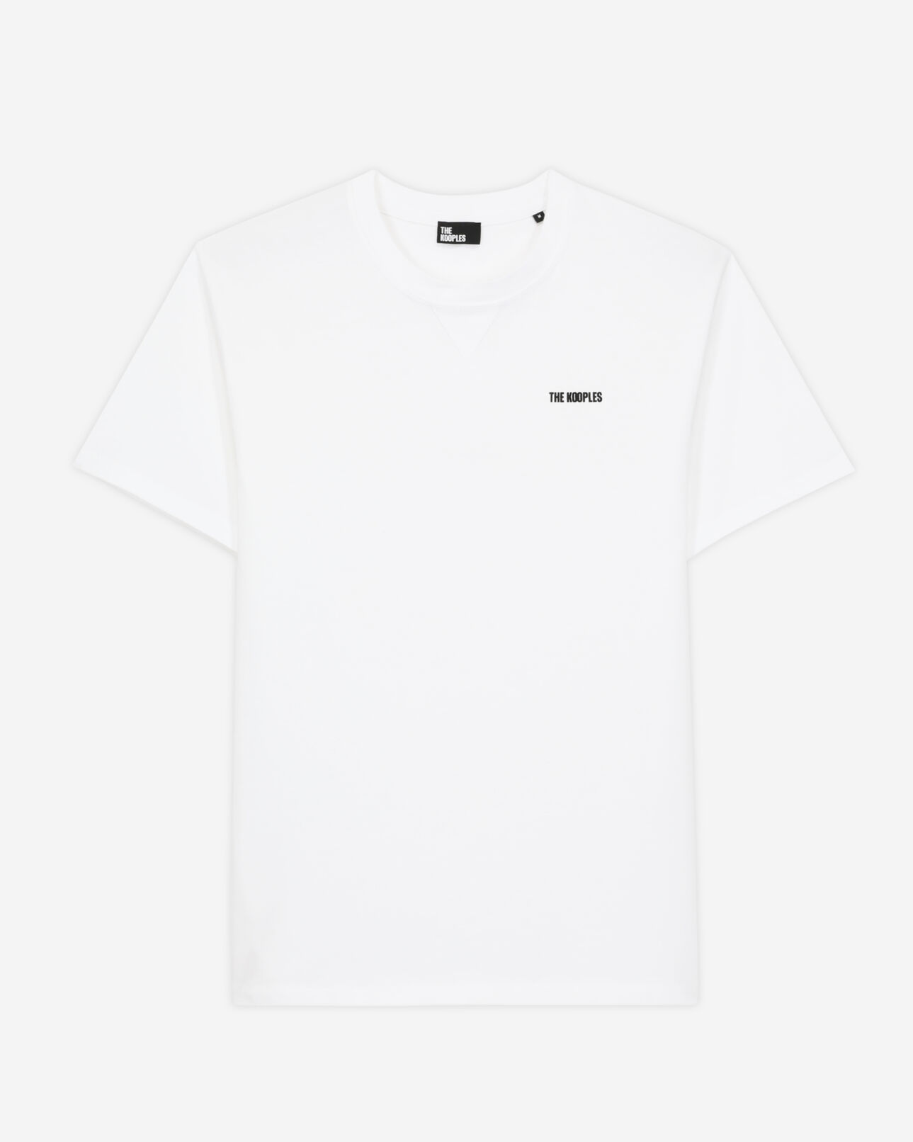 The Kooples HOMME WHITE t-shirt homme logo the kooples blanc
