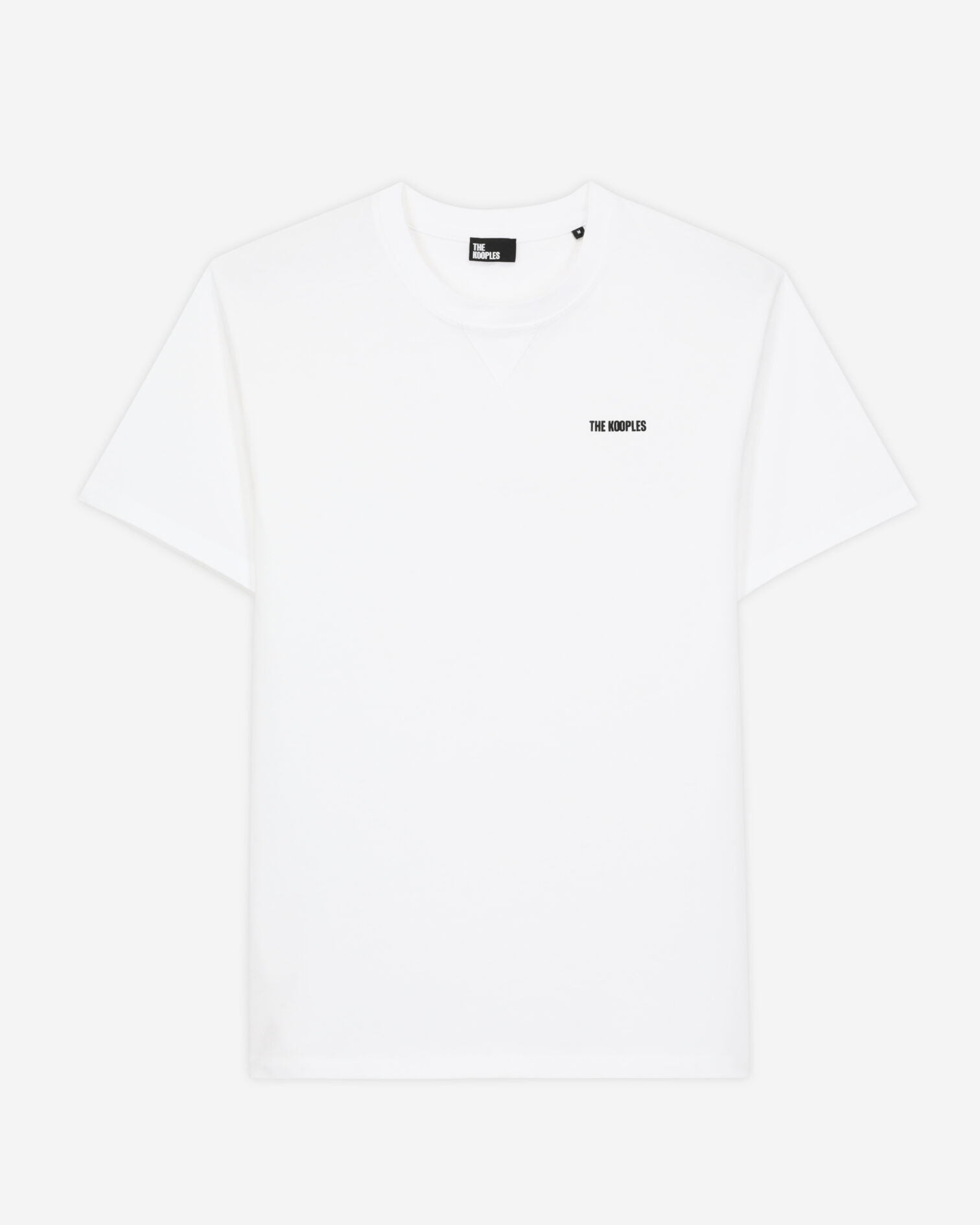 T-shirt Homme logo The Kooples blanc, WHITE, hi-res image number null