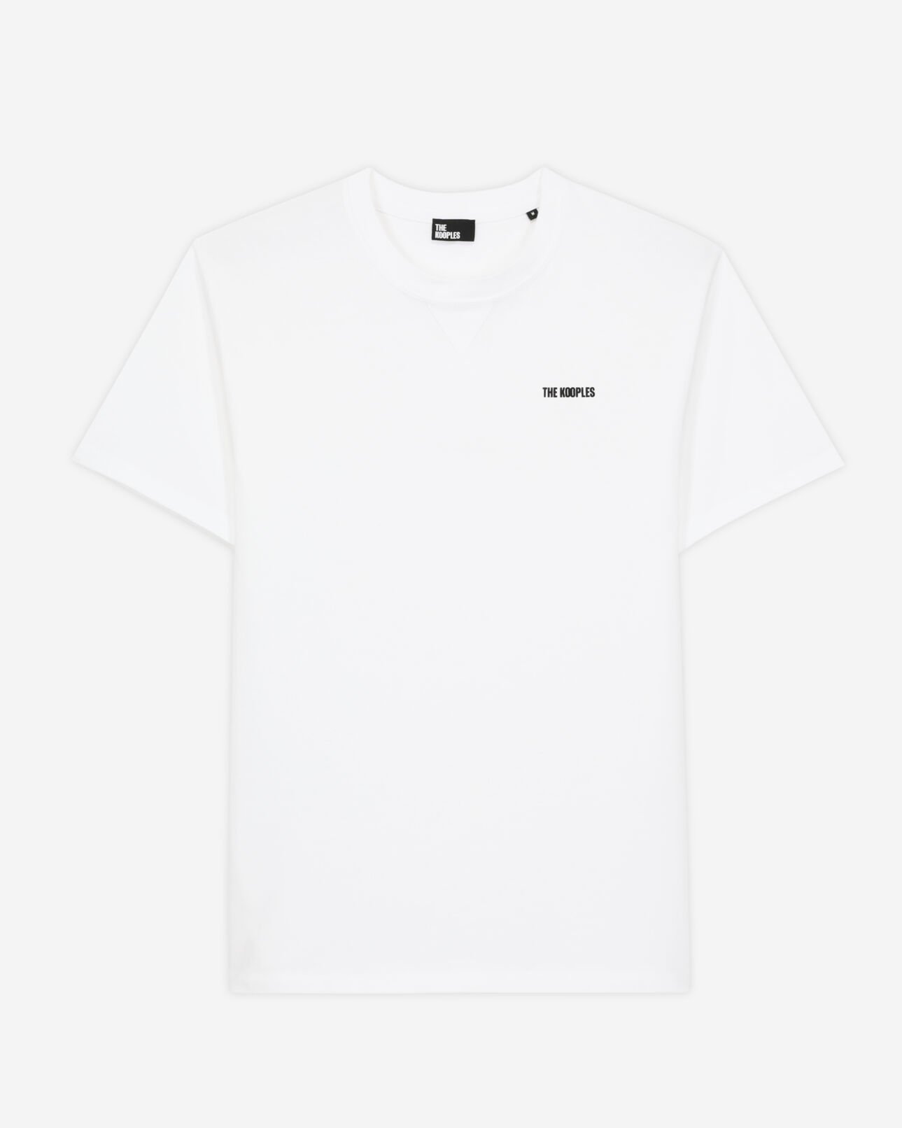 The Kooples HOMME WHITE t-shirt homme logo the kooples blanc