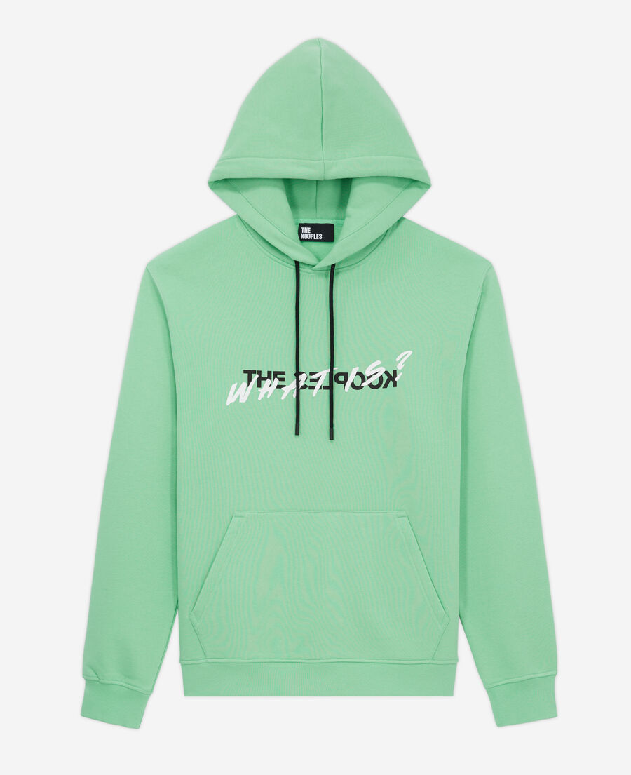 green what is hooded sweatshirt