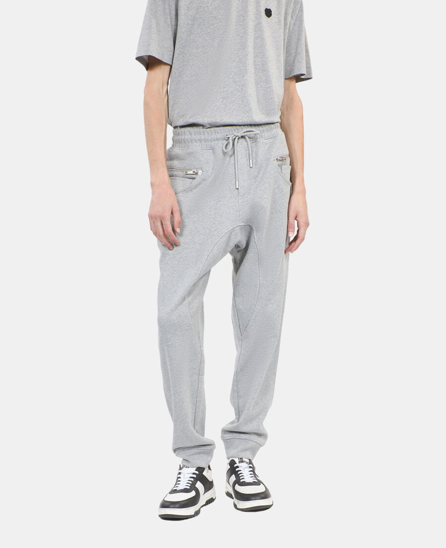 The Kooples HERREN ARDOISE graue jogginghose