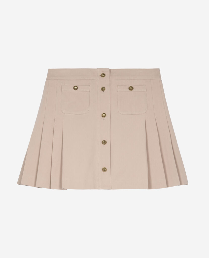 The Kooples WOMEN LILA short pleated skirt in light pink
