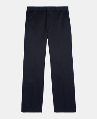 The Kooples HOMBRE DARK NAVY pantal&oacute;n azul marino algod&oacute;n