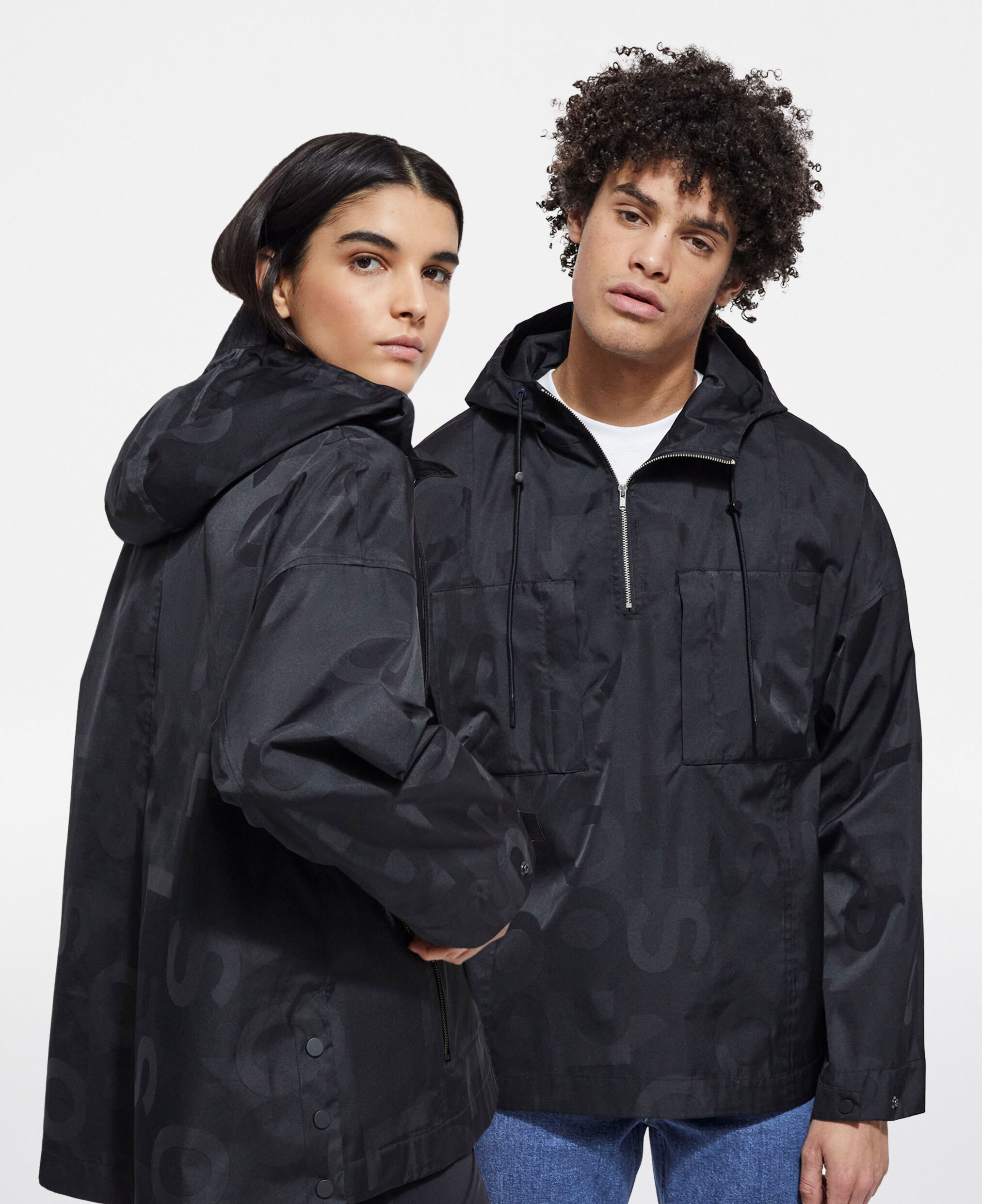 The Kooples black jacket with logo