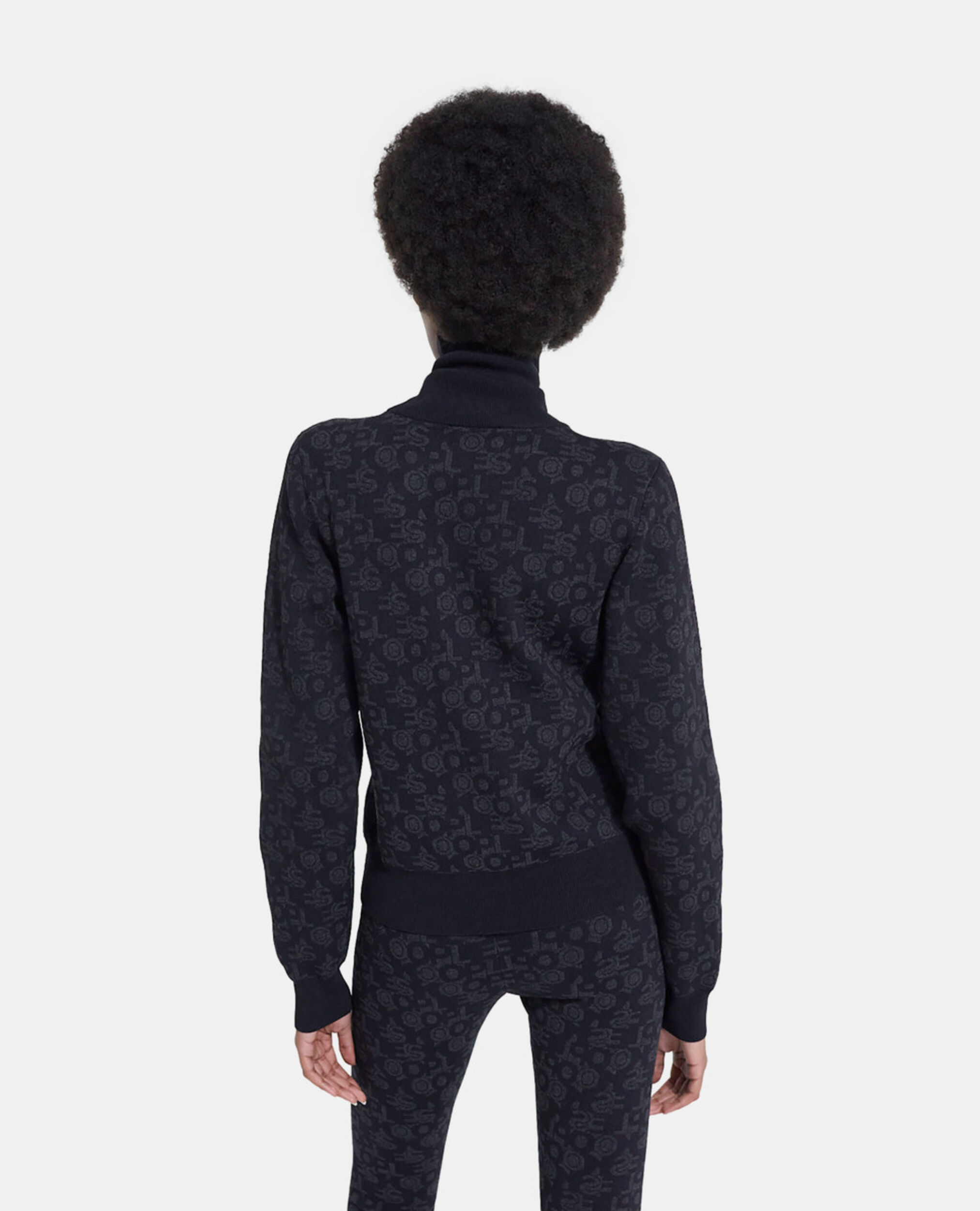Pull logo The Kooples noir, BLACK DARK GREY, hi-res image number null